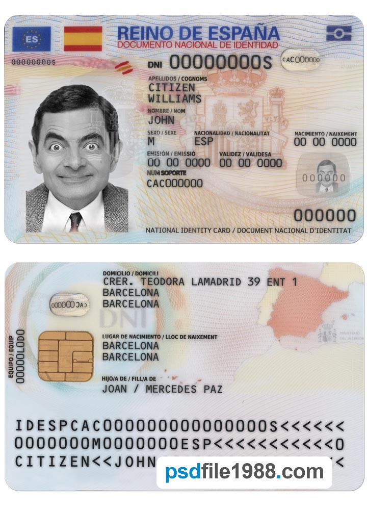 Spain ID 2021-Present